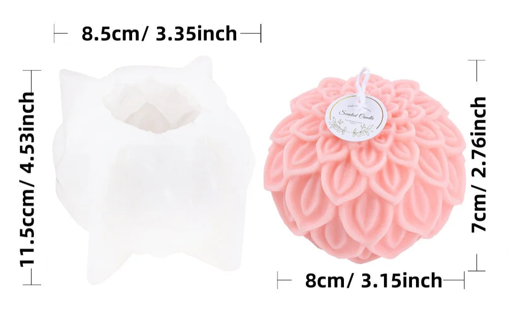 Matrita Silicon model frunze 3d