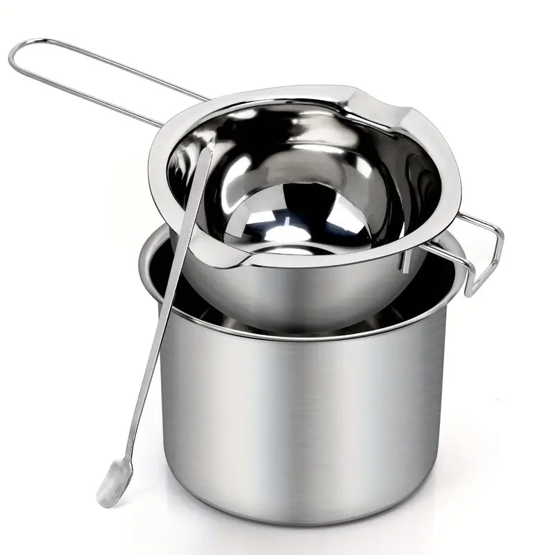 Set Oala inox 14cm/11cm /lingura inox 17cm