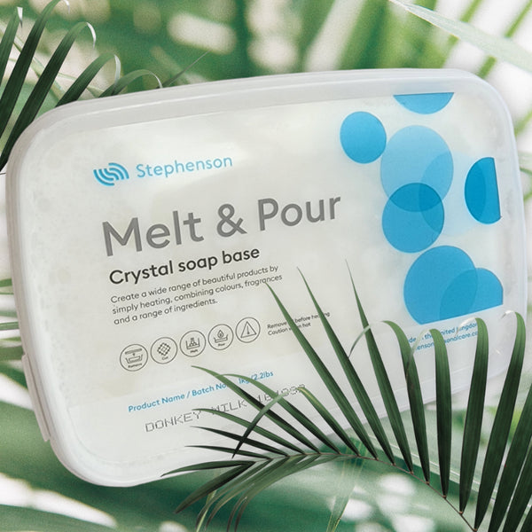 Bază de Săpun Tip Melt & Pour Crystal, pentru Producție Artizanală