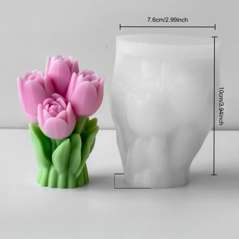 Matrita Silicon Buchet Lalele