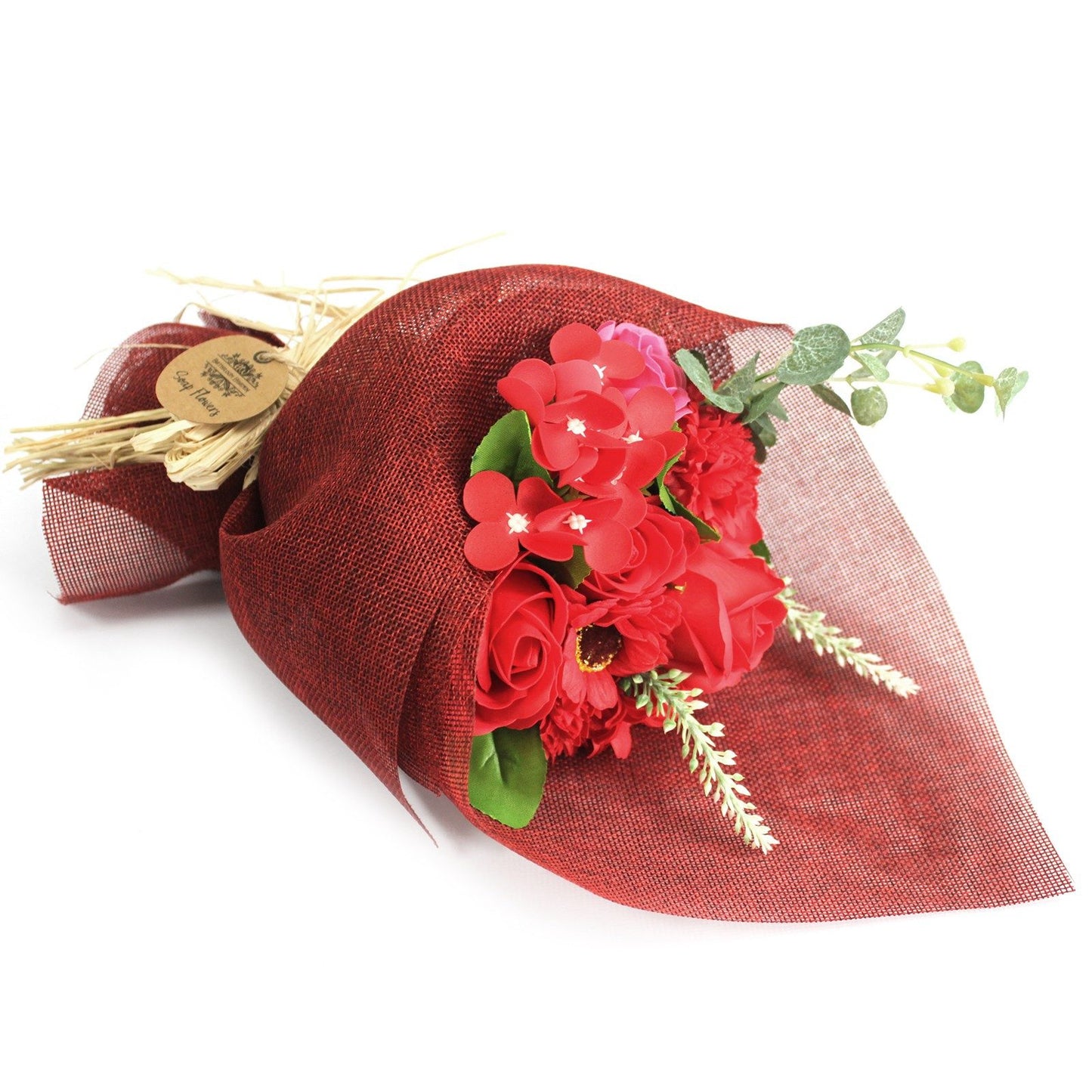 Buchet combinatie de flori din sapun