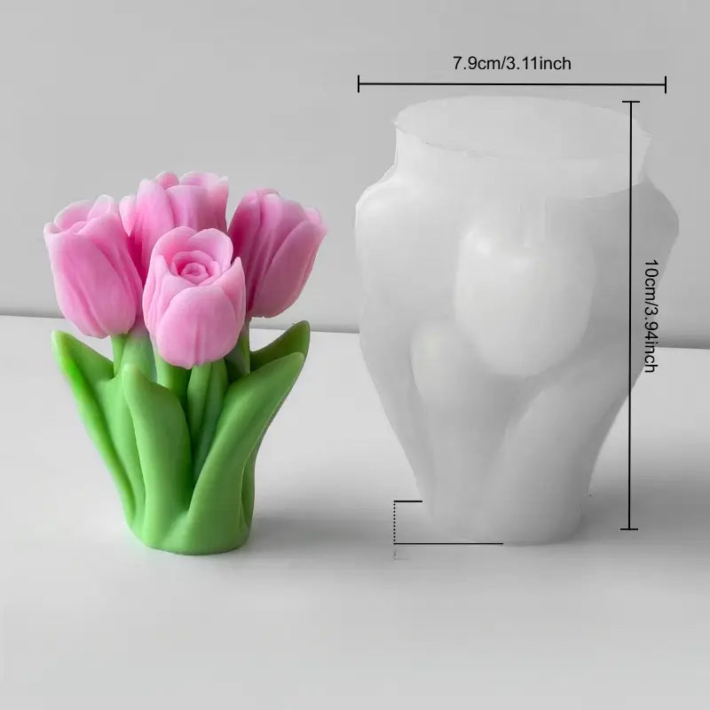 Matrita Silicon Buchet Lalele