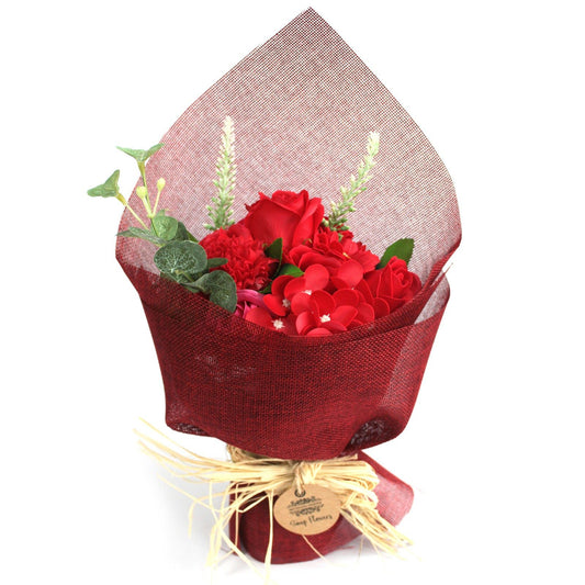 Buchet combinatie de flori din sapun