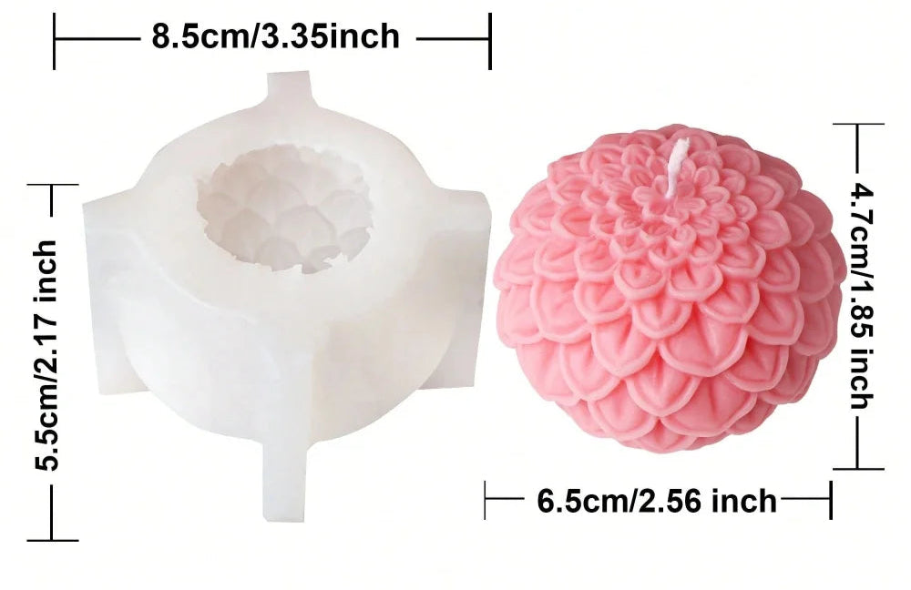 Matrita Silicon model frunze 3d