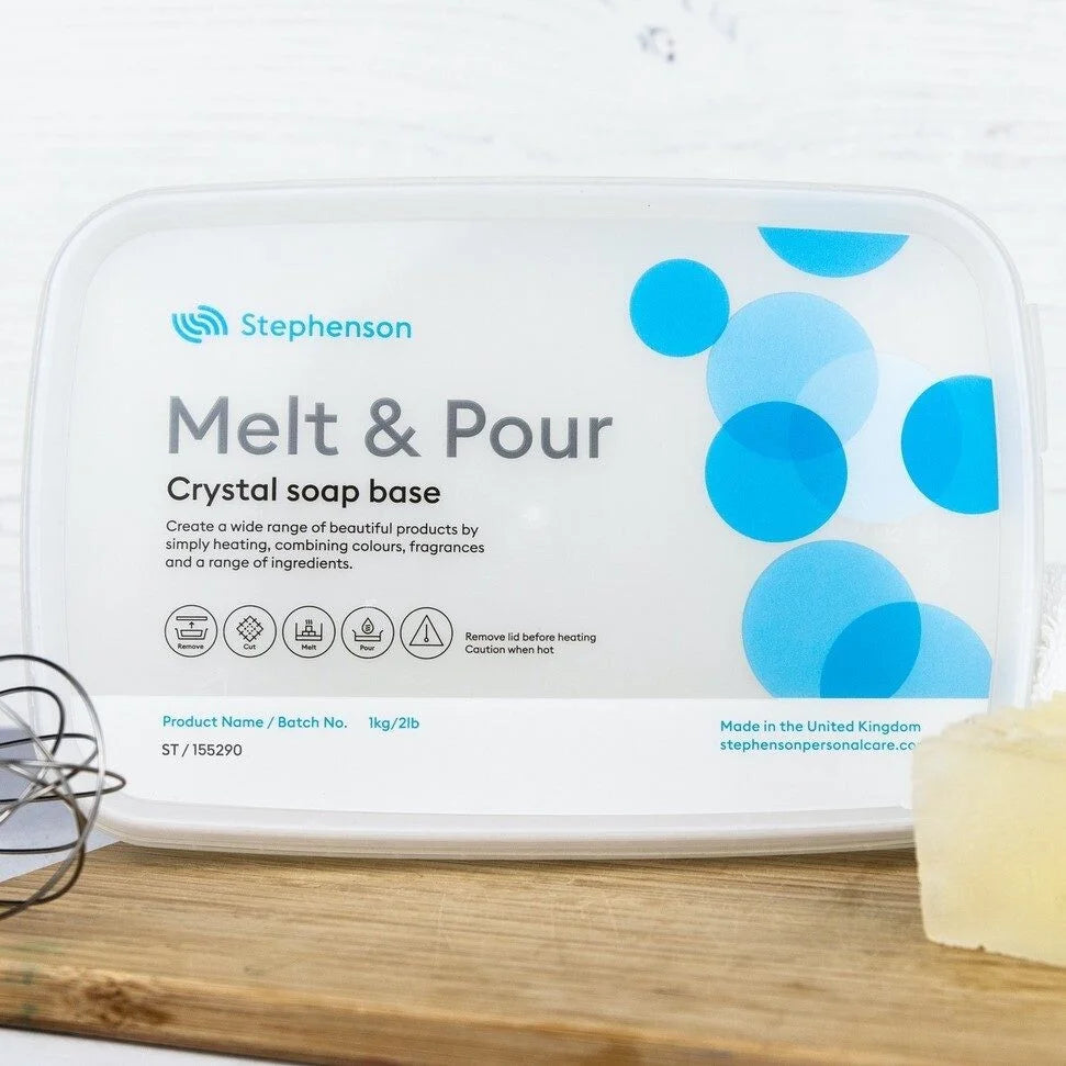 Bază de Săpun Tip Melt & Pour Crystal, pentru Producție Artizanală