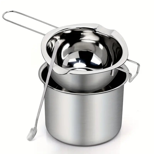 Set Oala inox 14cm/11cm /lingura inox 17cm