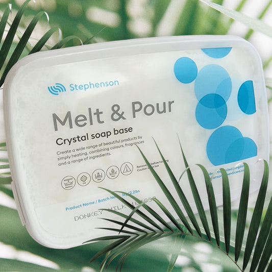 Bază de Săpun Tip Melt & Pour Crystal, pentru Producție Artizanală